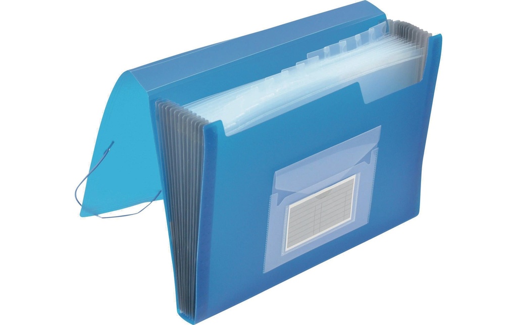 Q-CONNECT Trieur A4 à 13comp.bleu givré (13 pces)