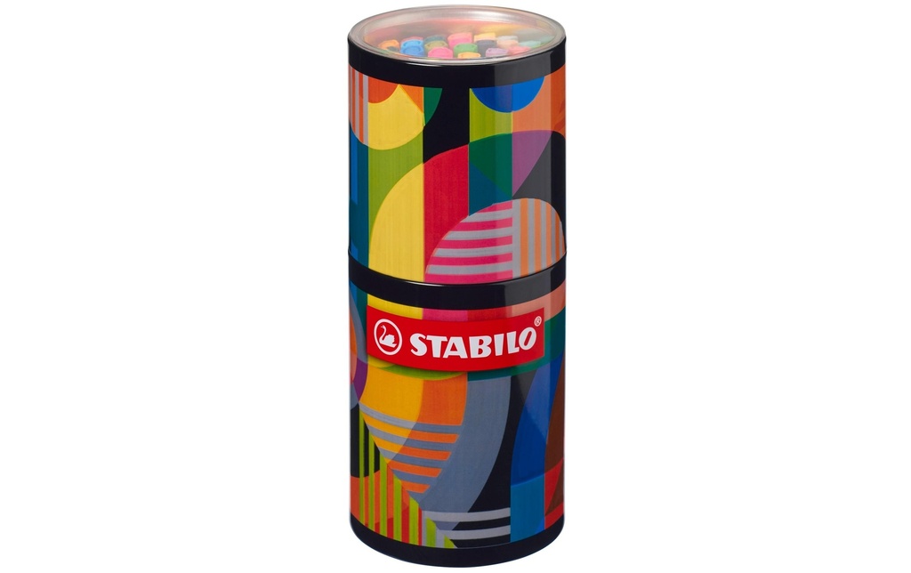 STABILO Pen 68 45 ARTY bte mét.ronde (45 pces)