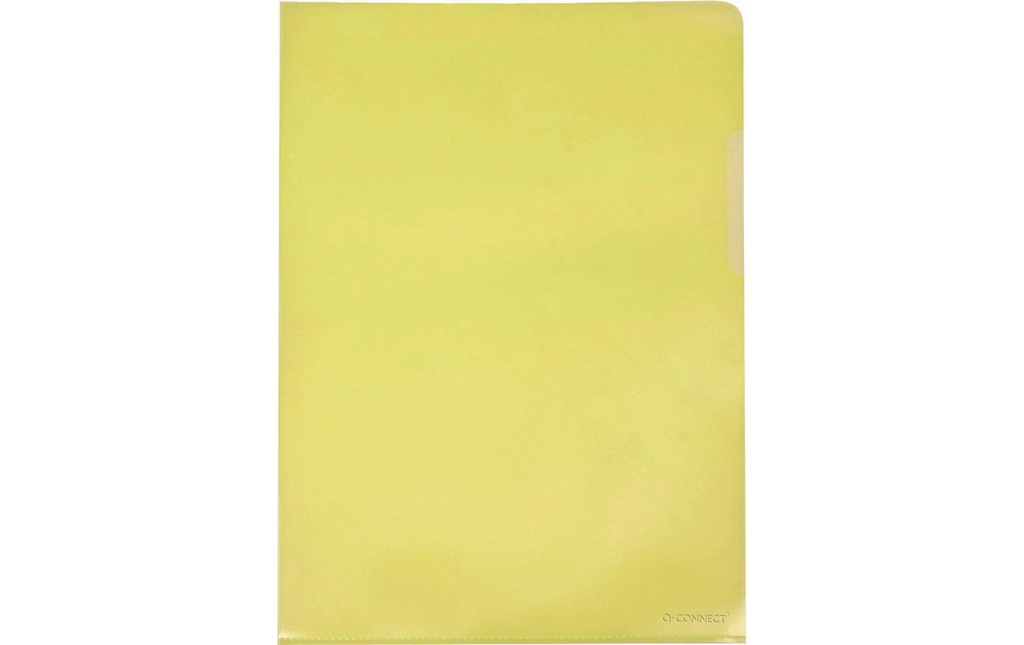 Q-CONNECT Dossiers transp.PP jaune 10pcs (10 pces)