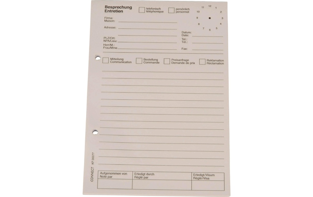 Q-CONNECT Bloc téléphone A5 80fl blanc (80 pces)