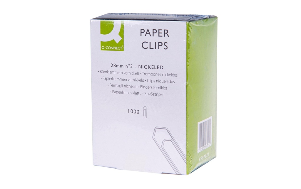 Q-CONNECT Attache-lettres No.3 1000pcs (1000 pces)