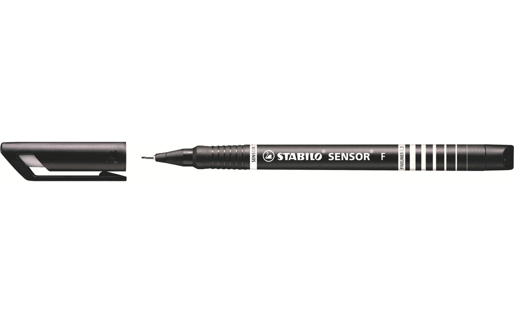 STABILO Sensor F noir