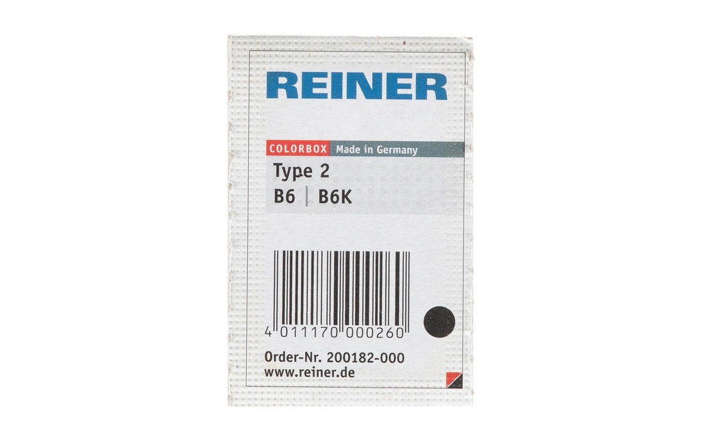 REINER Colorbox Typ2 pour B6/B6K noir