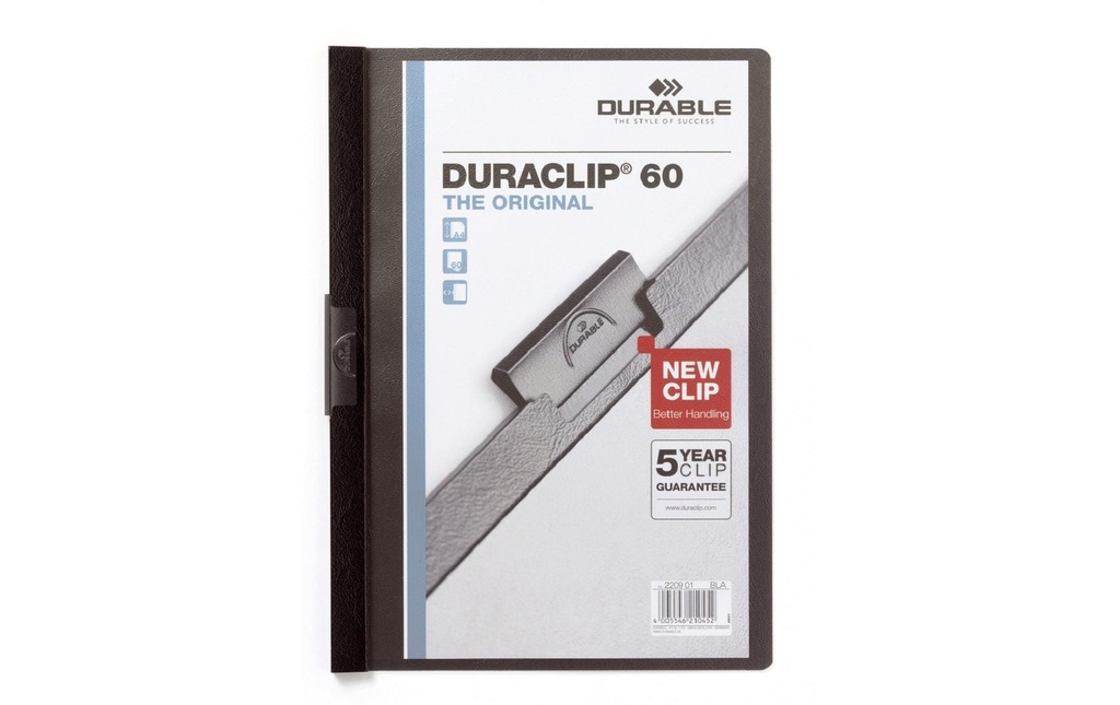 DURABLE DURACLIP 60 noir