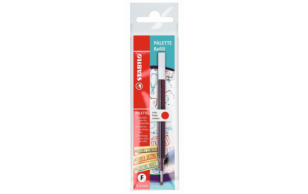STABILO Roller Gel Refill Palette roug