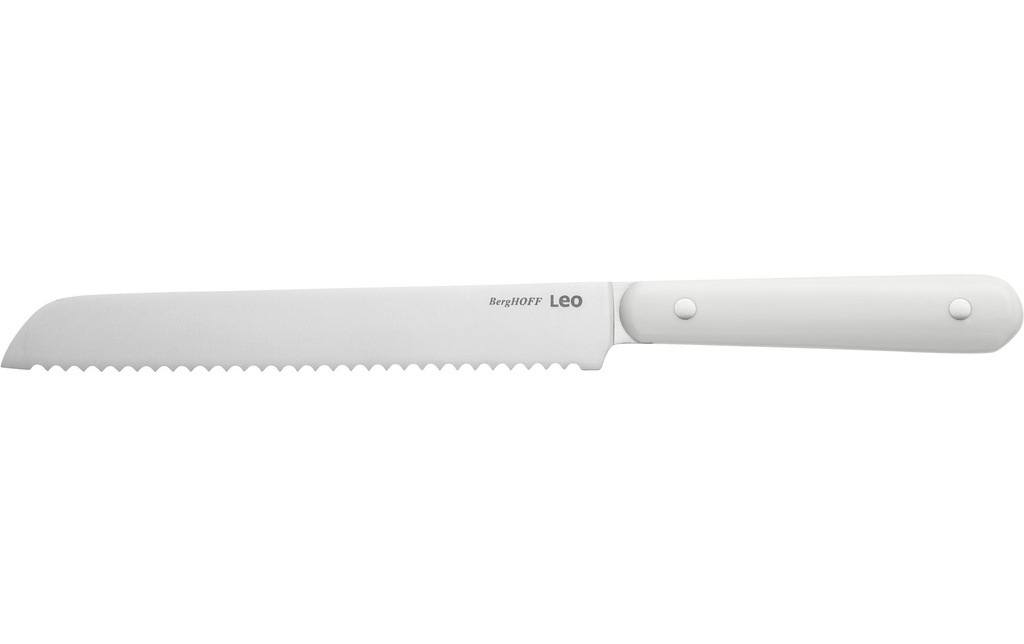 BergHOFF Couteau à pain Leo Spirit 20 cm, Blanc