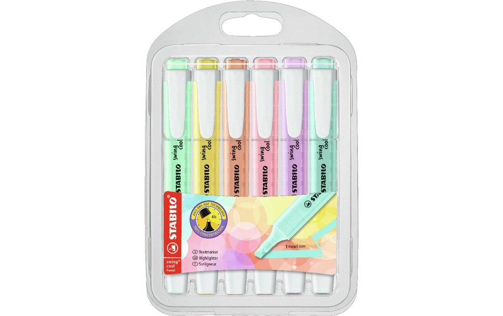 STABILO Swing cool paste ét.cart.8pcs (8 pces)
