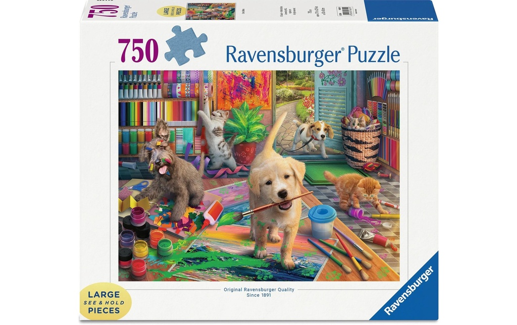 Ravensburger Puzzle Artistes animaliers 750 pièces