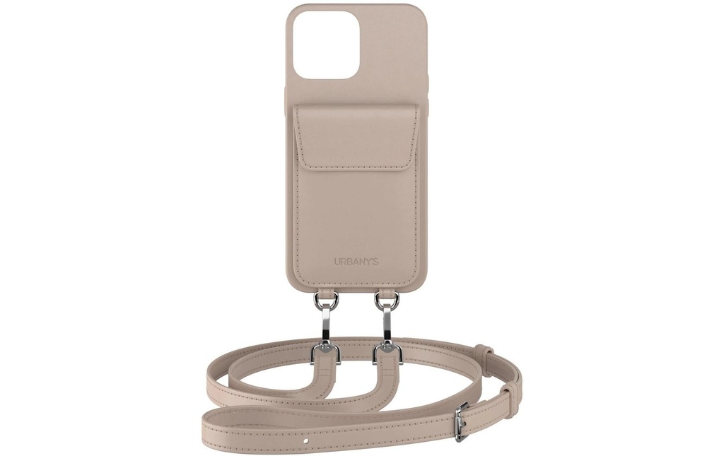 Urbany's Necklace Case Chaîne manuelle+ iPhone 16 Pro Max Beauté de la plage