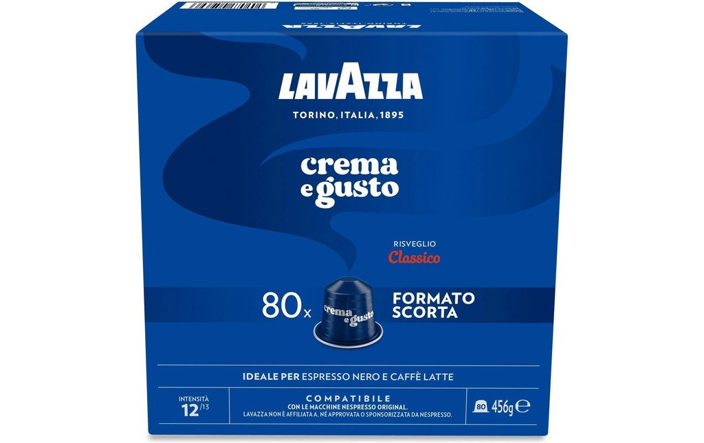 Lavazza Capsules de café Crema e Gusto Classico 80 Pièce/s