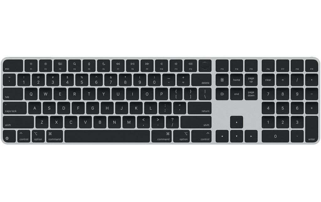 Apple Magic Keyboard avec Touch ID et pavé numérique (disposition américaine)