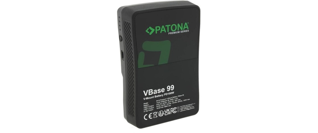 Patona Batterie pour Appareils photo numérique VBase 99