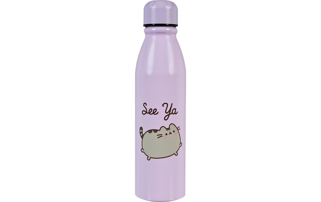 Scooli Gourde Pusheen 600 ml, Marron/Violet