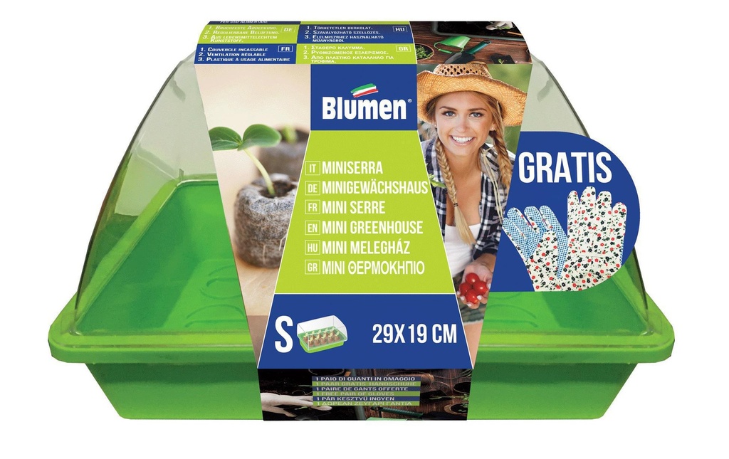 Blumen Serre Midi Grow, 29x19x19 cm