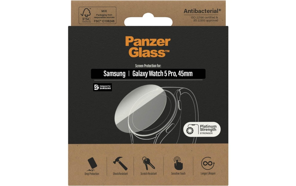 Panzerglass Protection d’écran Galaxy Watch 5 Pro (45 mm)