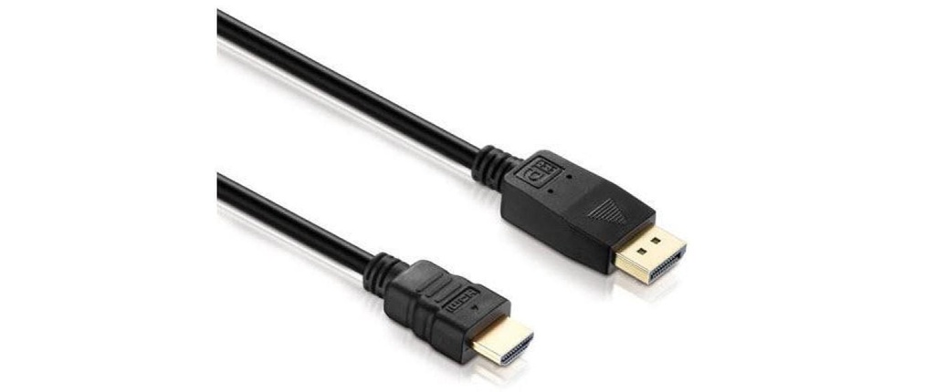 HDGear Câble DisplayPort - HDMI, 2 m
