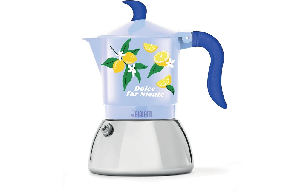 Bialetti Cafetière à expresso Moka Fiammetta Ind Pour 4 tasses