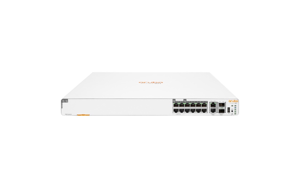 HPE Aruba Networking PoE+ Switch 1960-2P-2.5G-8P-1G 16 ports