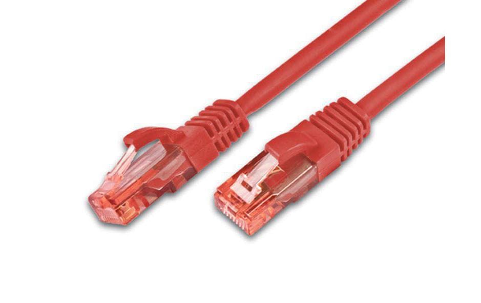 Wirewin Câble patch RJ-45 - RJ-45, Cat 6, UTP, 0.5 m, Rouge