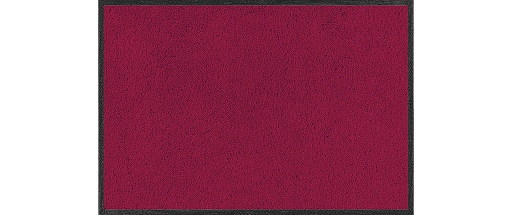 wash+dry Tapis de sol Rouge vin 60 x 90 cm