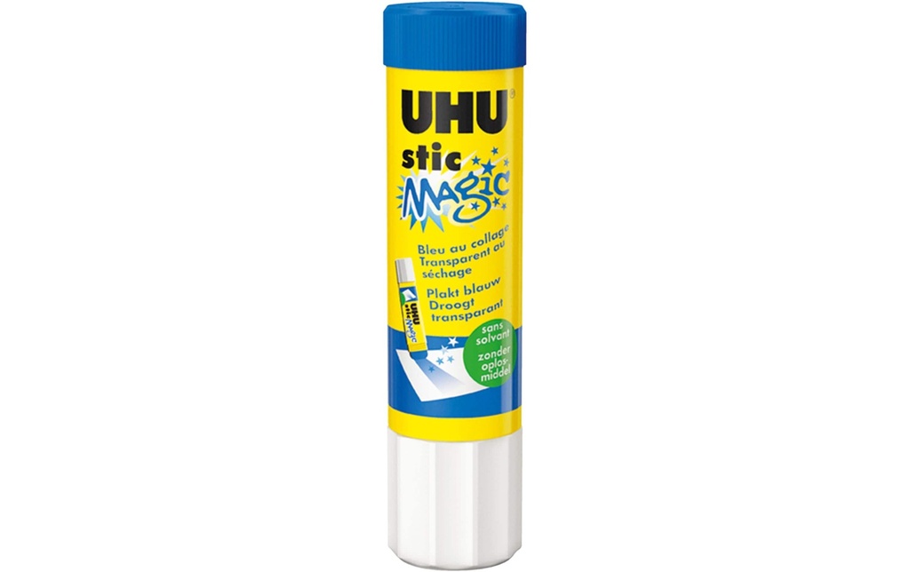 UHU Bâton de colle Magic 1 Pièce/s, 21 g, Bleu