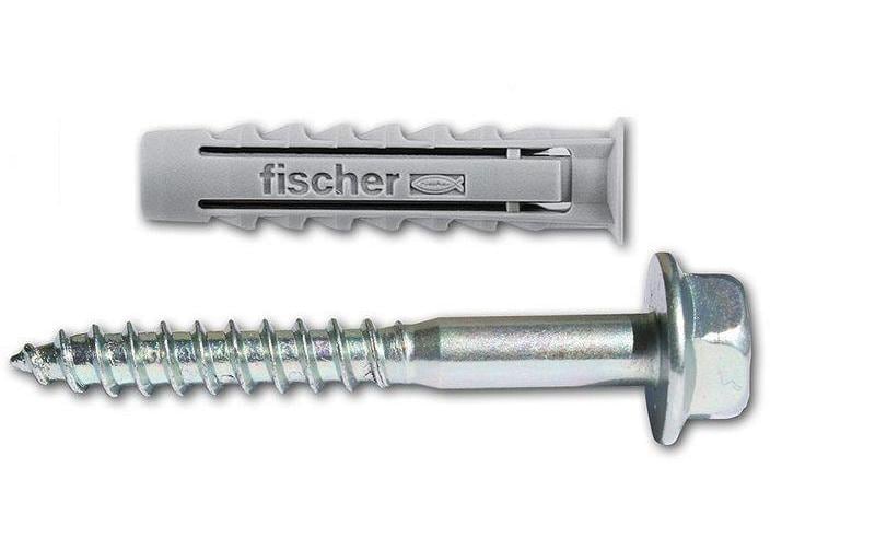 Fischer Chevilles SX 10 x 50 S, 5 Pièce/s