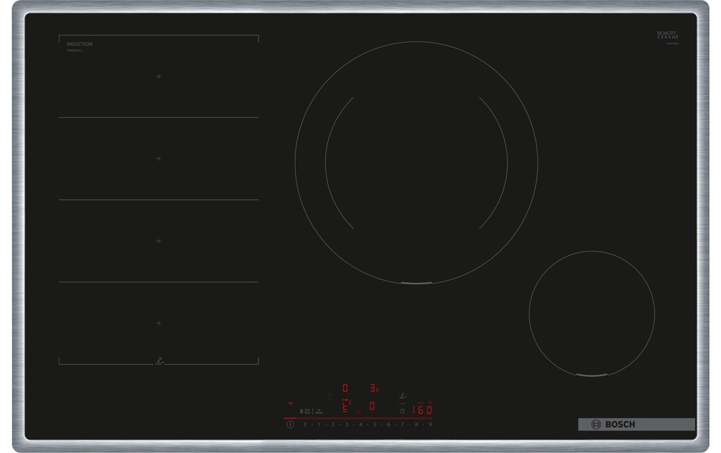 Bosch Plaque de cuisson par induction PXE845HC1E En saillie
