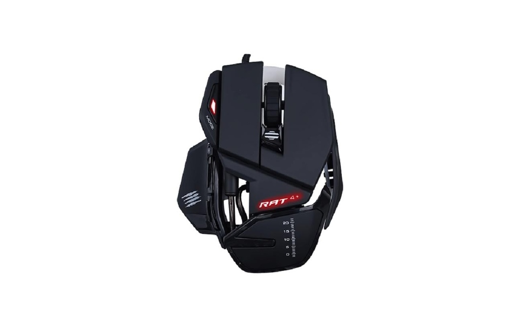 MadCatz Souris de jeu R.A.T. 4+ noire 7200 dpi