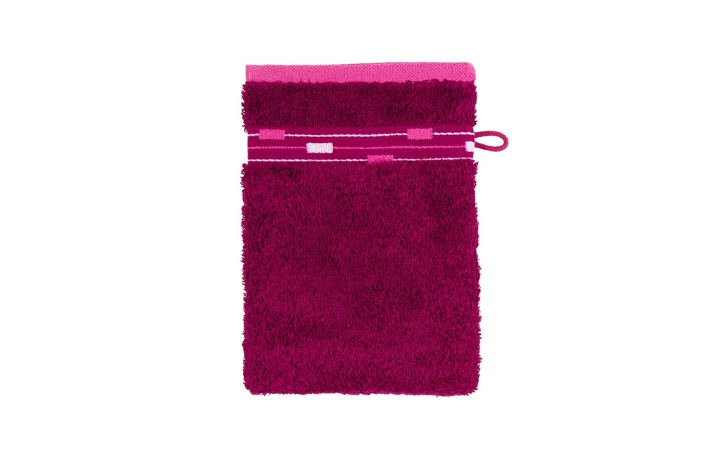 Frottana Gant de toilette Magic 15 x 20 cm, Berry