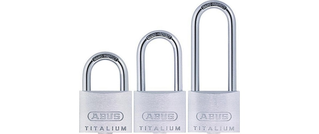 Abus Cadenas 64TI/40HB63 Argenté Aluminium