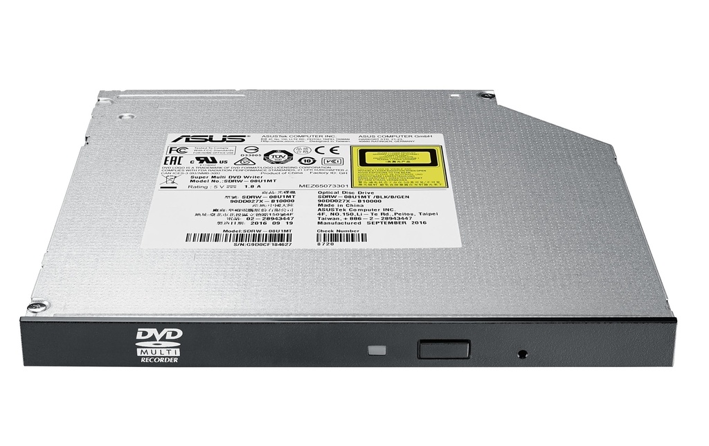 ASUS Graveur DVD SDRW-08U1MT Ultra-Slim