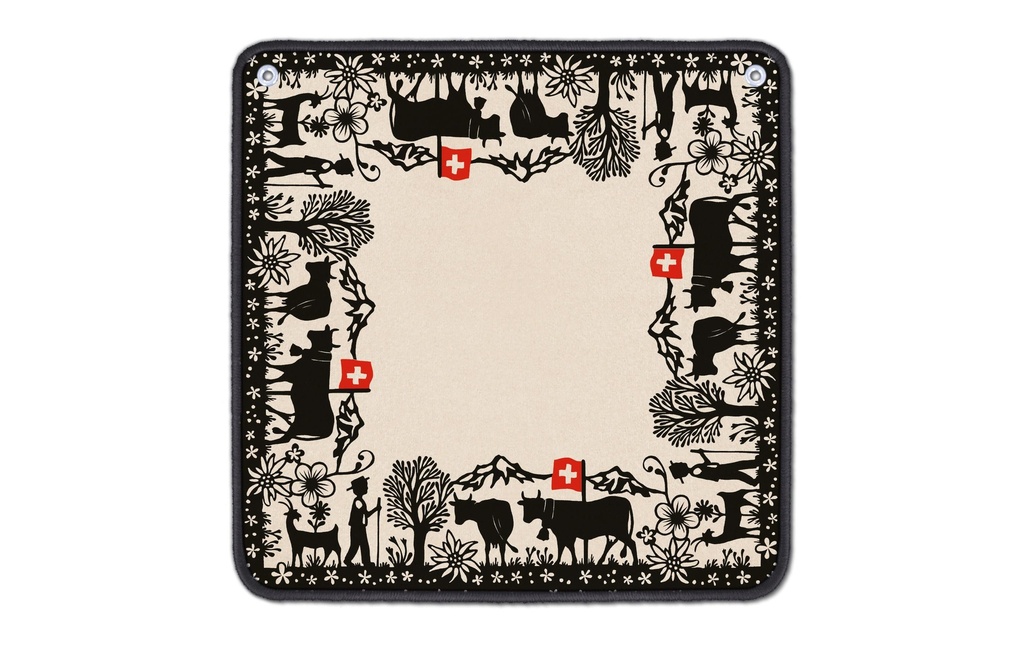 Carta.Media Tapis de jass F/CH avec motif