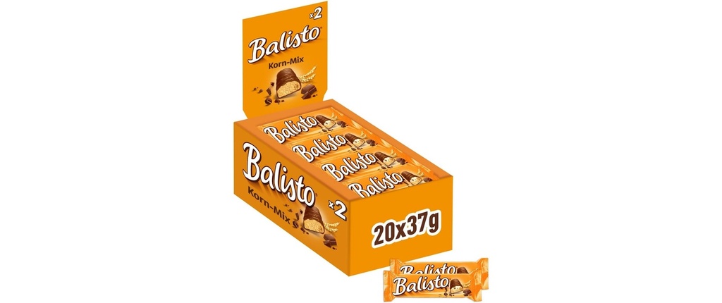 Balisto Barre de céréales 20 x 37 g