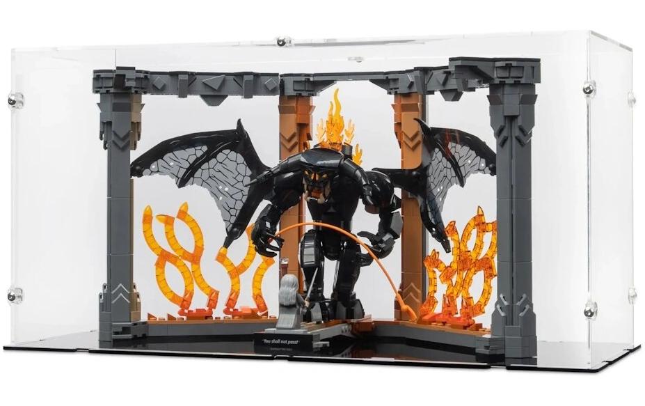 iDisplayit Présentoir acrylique Le Seigneur des Anneaux Balrog Serre-livres 10367