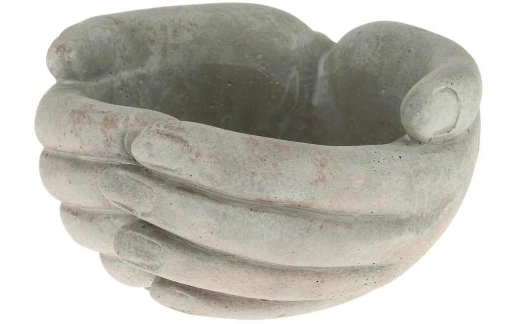 Opiflor Coupe Mains en ciment 14.5 cm x 13 cm x 7 cm