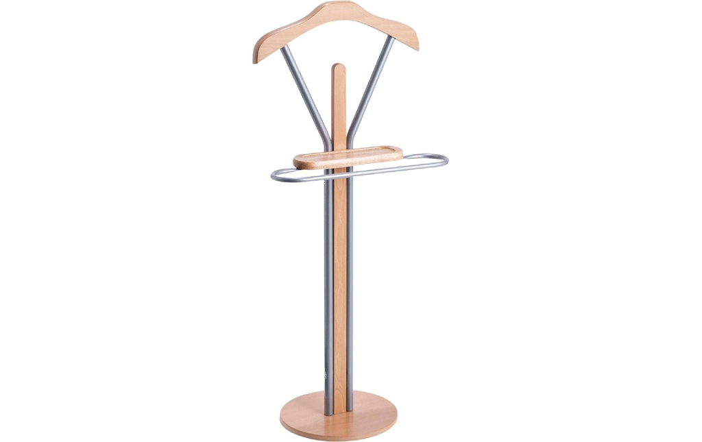 Zeller Present Porte-manteau 44 x 30 x 108 cm Nature