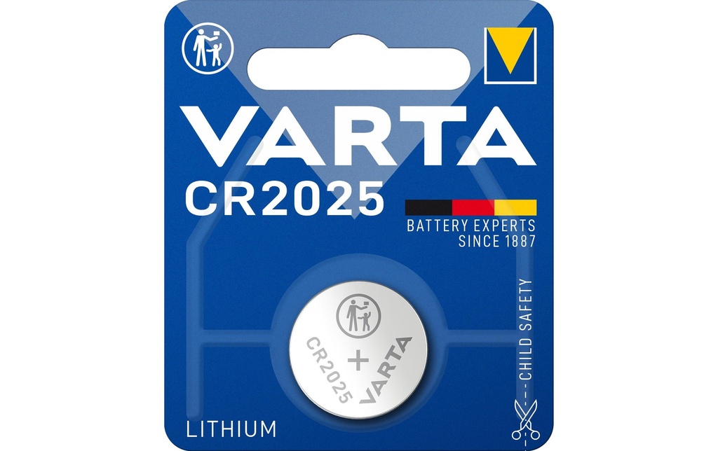 Varta Pile bouton CR2025 , 1 Pièce/s