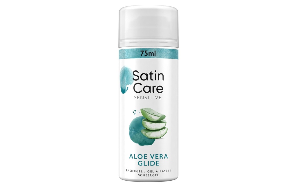 Gillette Venus Gel de rasage Satin Care Aloe vera 75 ml