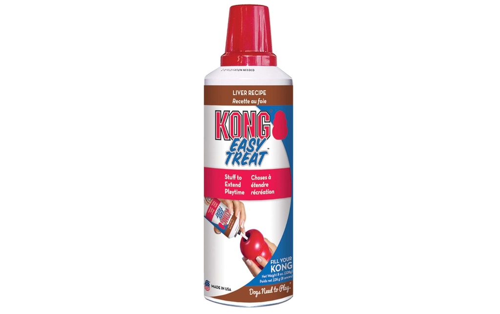 Kong Friandise Easy Treat Kong Du foie, 226 g