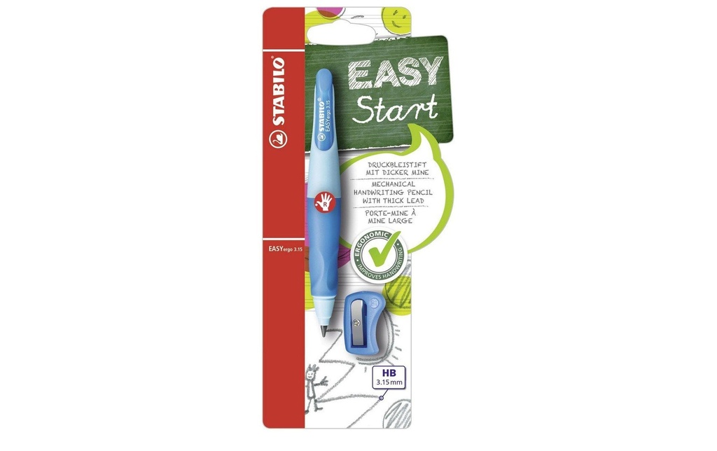 STABILO EASYergo Start R bleu 3.15