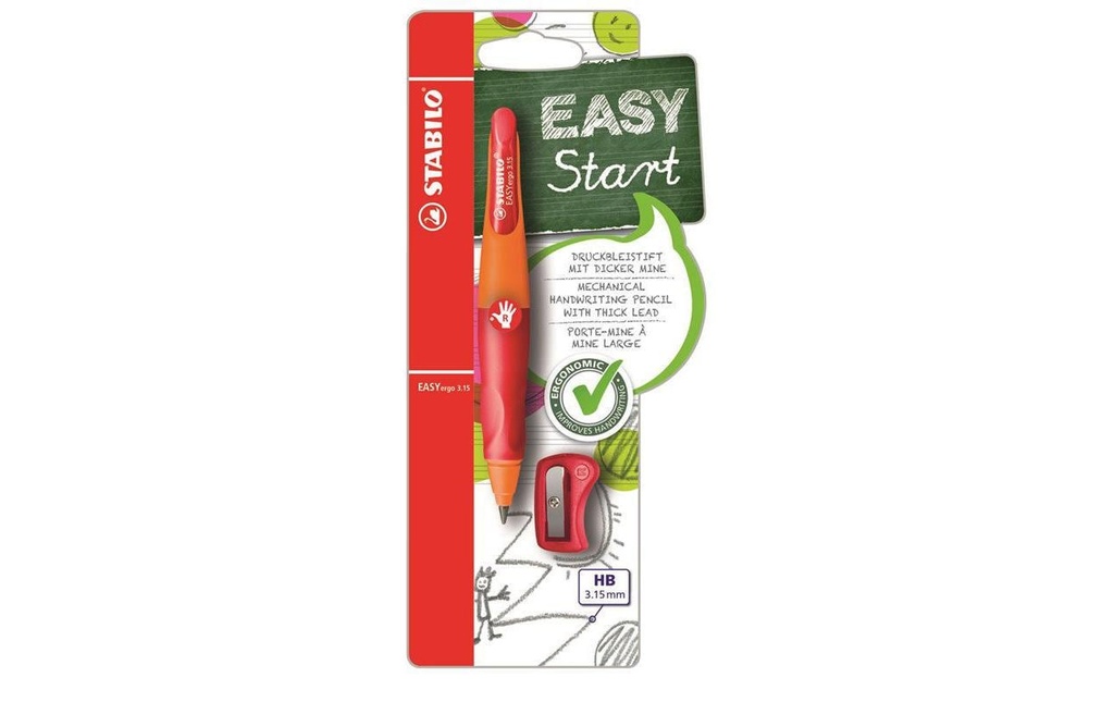 STABILO EASYergo Start R oran/rou.3.15