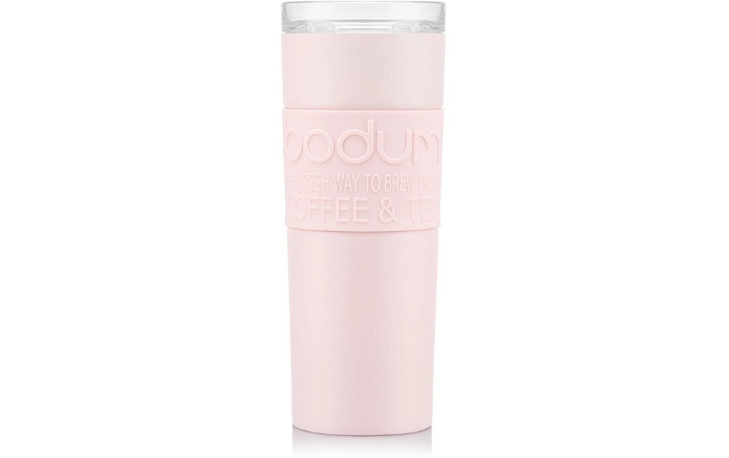 Bodum Travel Mug à double paroi Fraise, 0.45 l