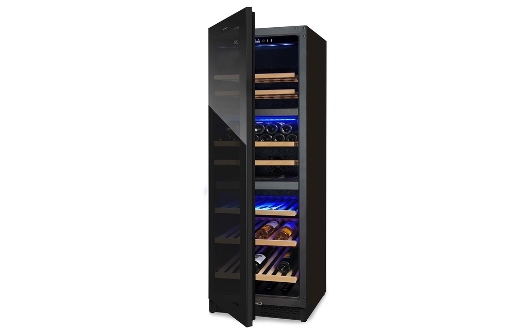 Trisa Armoire de mise en température pour le vin 7745.0145 Noir, Gauche