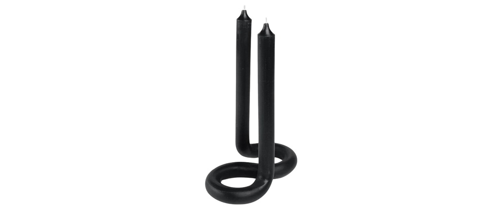54Celsius Bougie Twist Noir