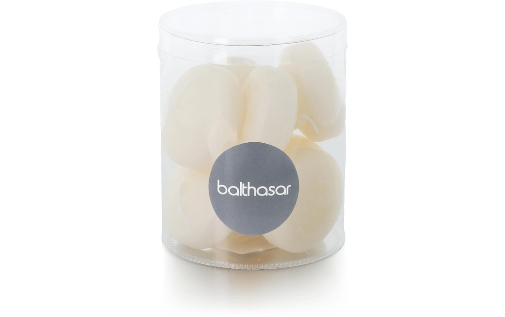 balthasar Bougies flottantes 2.8 cm x 4.9 cm,  Crème ,  8 pièces