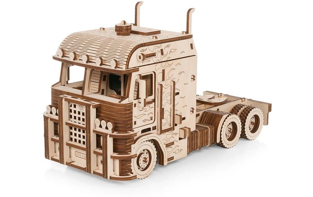 Eco-Wood-Art Kits de montage Tracteur routier Roi de la route