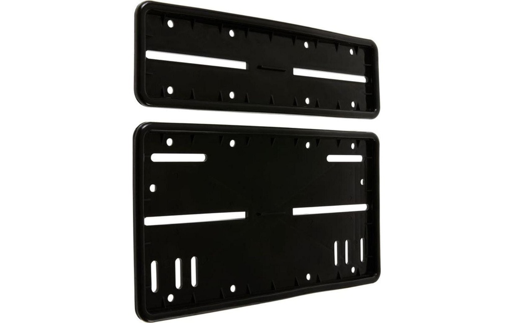 AL-Fahrzeugteile Supports de plaque d’immatriculation KS 16 x 30 cm