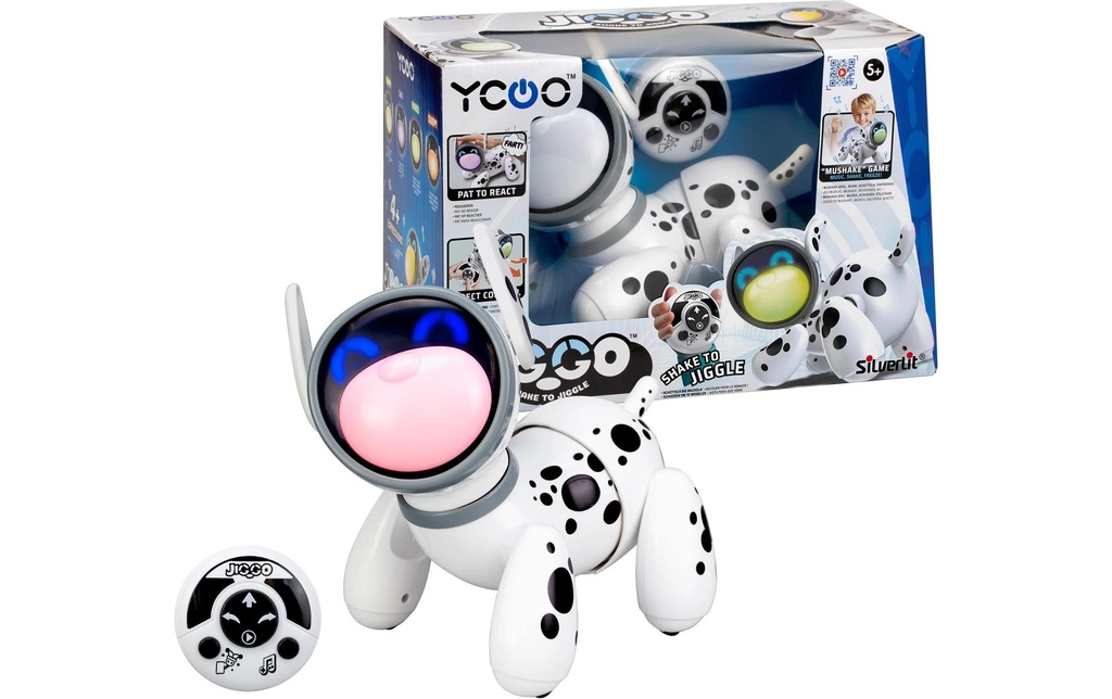 Silverlit Robot Jiggo Robo Pet 17 x 15 x 20 cm, LED