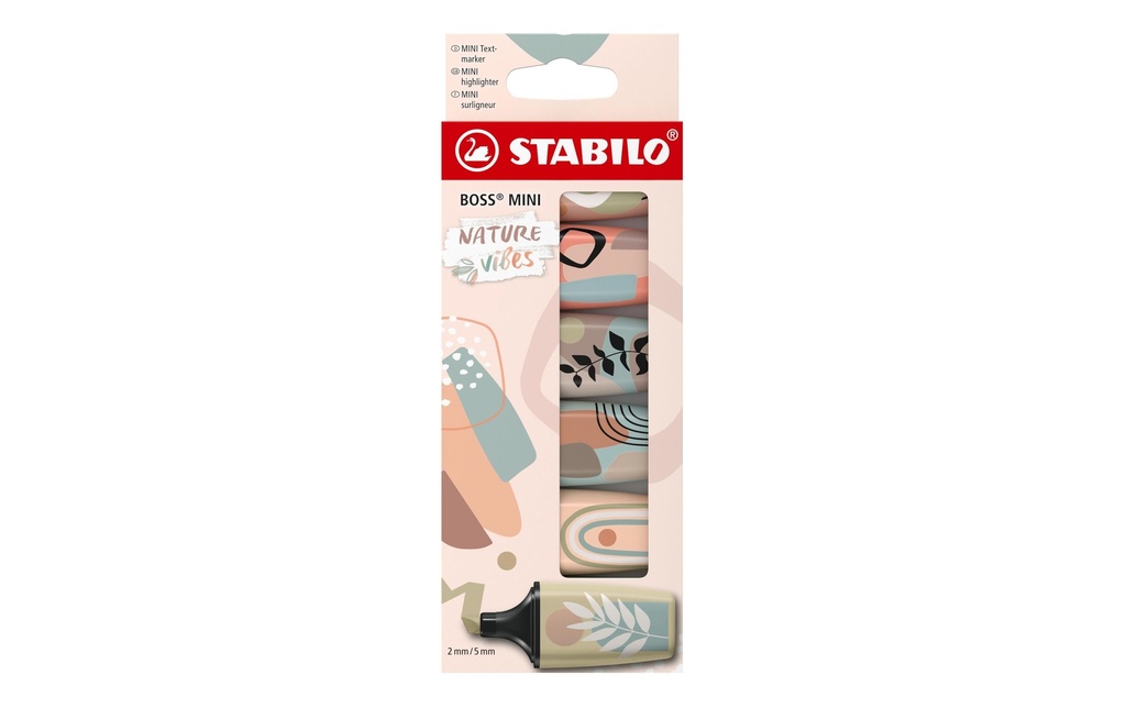 STABILO STABILO Boss Mini Naturvib.6p. (6 pces)