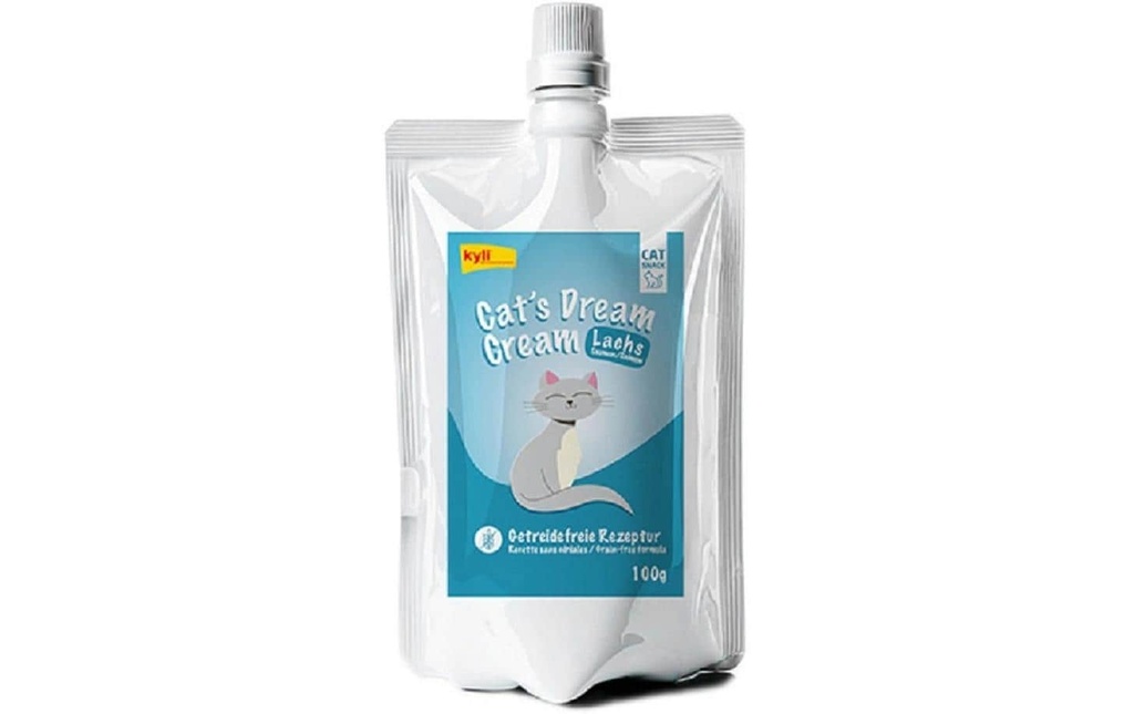 kyli Collation pour chat Cats Dream Cream Saumon 100 g